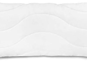 Traumnacht Komfort Kopfkissen 40x80 cm – Öko-Tex Baumwollbezug für erholsamen Schlaf in Deutschland