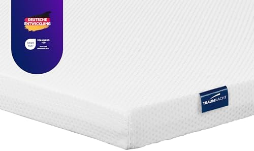 Traumnacht Duo Topper 2 in 1, Härtegrad 2 & 3, Öko-Tex, 180x200 cm für erholsamen Schlaf