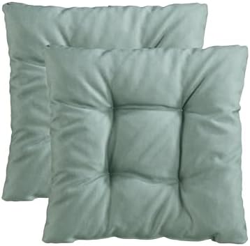 Traumnacht Stuhlkissen Set 4er, Bequeme Kissen für Garten und Küche, 38x38cm, altrosa