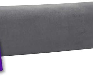 Traumnacht Nackenrolle – orthopädisch mit viscoelastischem Schaum und Mikorplüsch Bezug für erholsamen Schlaf