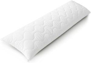Siebenschläfer Seitenschläferkissen 40x145 cm - Komfortables Body Pillow für erholsamen Schlaf - OEKO-TEX zertifiziert