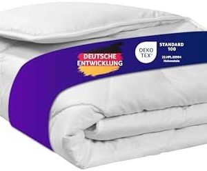 Traumnacht Kamelhaardecke 135x200 cm – Weiche Ganzjahresdecke aus 100% Kamelhaar, Öko-Tex zertifiziert für höchsten Schl