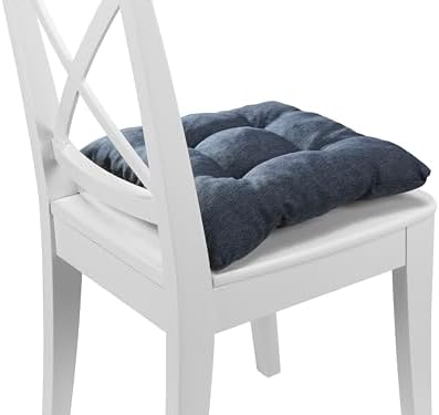 Traumnacht Stuhlkissen Set 4er, Bequeme Kissen für Garten und Küche, 38x38cm, altrosa