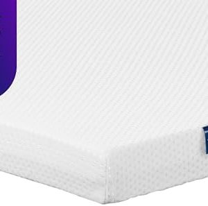 Traumnacht Komfort Matratzentopper 140x200 cm – Punktelastischer Kaltschaum für optimalen Schlafkomfort, Härtegrad 2, Ök