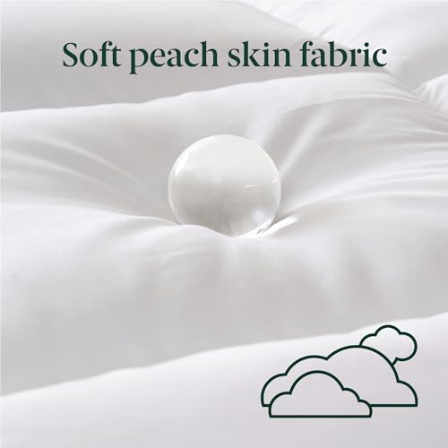 Zinus Matratzen Topper 140x200 cm - 10 cm Memory-Schaum, atmungsaktiver Bezug für optimalen Schlafkomfort