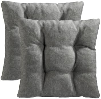 Traumnacht Stuhlkissen Set 4er, Bequeme Kissen für Garten und Küche, 38x38cm, altrosa