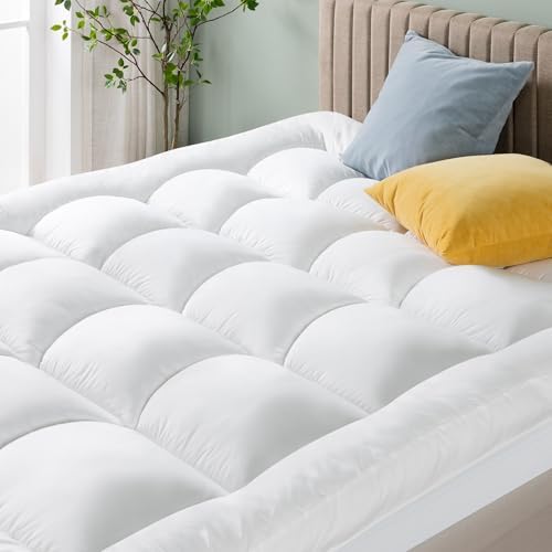 Zinus Matratzen Topper 140x200 cm - 10 cm Memory-Schaum, atmungsaktiver Bezug für optimalen Schlafkomfort