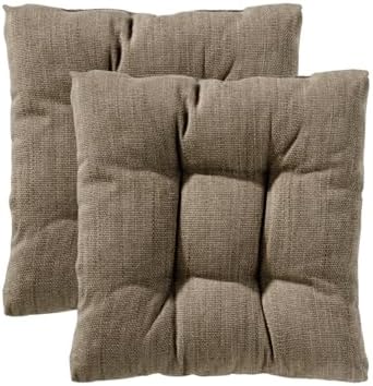 Traumnacht Stuhlkissen Set 4er, Bequeme Kissen für Garten und Küche, 38x38cm, altrosa