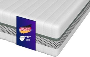 Traumnacht 2 in 1 Duo Matratze - orthopädische 7-Zonen Kaltschaum, Öko-Tex, 90x200 cm für besten Schlafkomfort