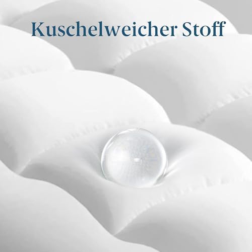 Zinus Matratzen Topper 140x200 cm - 10 cm Memory-Schaum, atmungsaktiver Bezug für optimalen Schlafkomfort