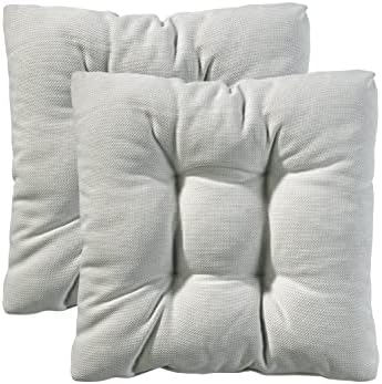 Traumnacht Stuhlkissen Set 4er, Bequeme Kissen für Garten und Küche, 38x38cm, altrosa