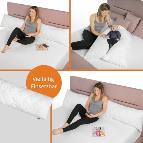 Sleepling Seitenschläferkissen 40x200 cm – Ergonomisches Body Pillow aus 100% Mikrofaser für erholsamen Schlaf, waschbar