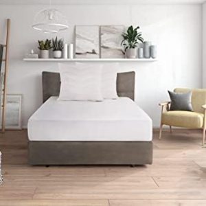 Traumnacht Komfort Kopfkissen 80x80 cm aus Baumwolle - Öko-Tex zertifiziert & mit Reißverschluss, perfekt für erholsamen