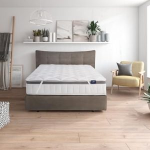 Traumnacht Komfort Topper 140x200 cm - Atmungsaktive Matratzenauflage für Allergiker, Öko-Tex zertifiziert, Qualität Mad