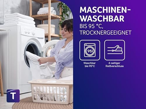 Traumnacht Premium Kindermatratze für Babys und Junioren, 70 x 140 cm, hautfreundlicher Bezug, Öko-Tex zertifiziert!