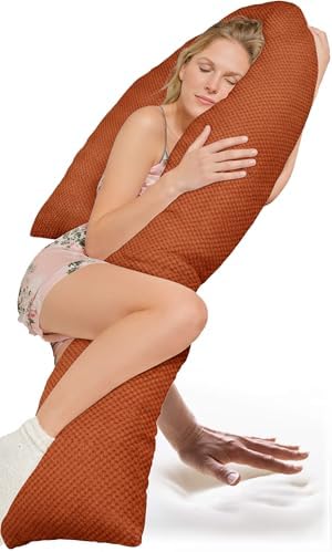 Traumreiter Schwangerschaftskissen XXL – Ergonomisches Wendekissen mit Memory Foam für schwangere Mütter, ideal zum Schl