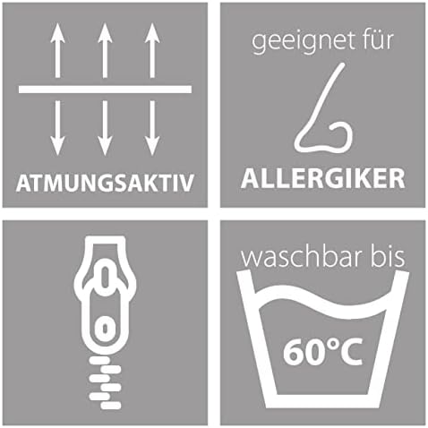 Traumnacht Komfort Kopfkissen 40x80 cm – Öko-Tex Baumwollbezug für erholsamen Schlaf in Deutschland