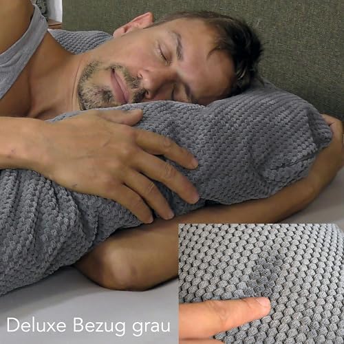 Traumreiter Schwangerschaftskissen XXL – Ergonomisches Wendekissen mit Memory Foam für schwangere Mütter, ideal zum Schl