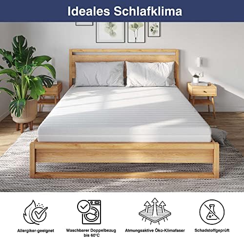 Betten-ABC - 7-Zonen Matratze KSP-500 140x200 cm - Hypoallergen & Antibakteriell für gesunden Schlaf