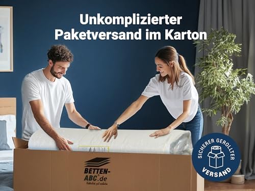 Betten-ABC - 7-Zonen Matratze KSP-500 140x200 cm - Hypoallergen & Antibakteriell für gesunden Schlaf